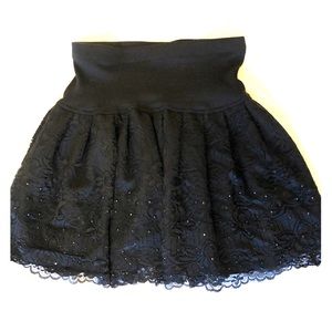 Cute black skirt, high waist